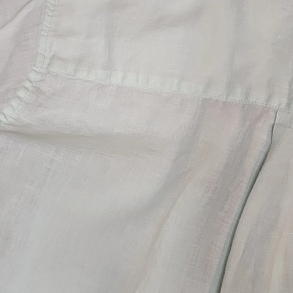 GAP Linen Button Down Shirt Tunic Style - Picture 5 of 5